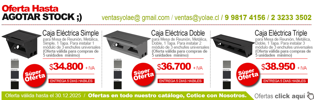 Oferta Locker Nacional Metal 2 cuerpos - 6 Puertas  $85.400+ iva